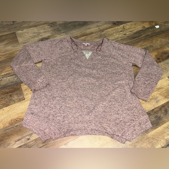 💖 Juicy Couture Cozy Glitter Triangle Pullover – Size XL - Picture 2 of 7